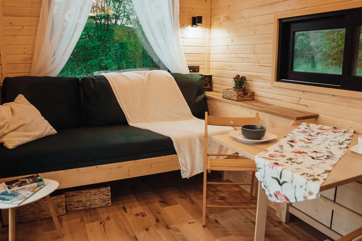 Tiny House Innen Wohnbereich