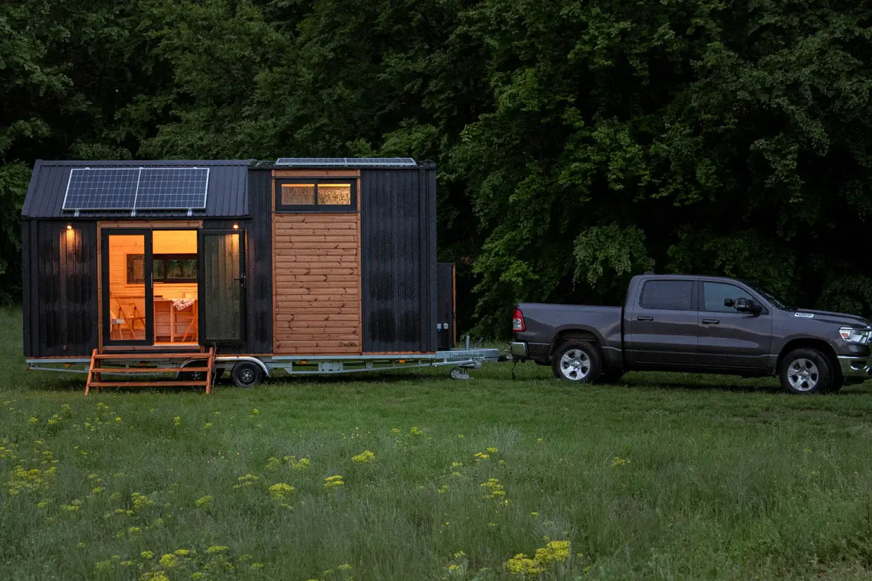 Tiny House Ferienimmobilie Außenansicht