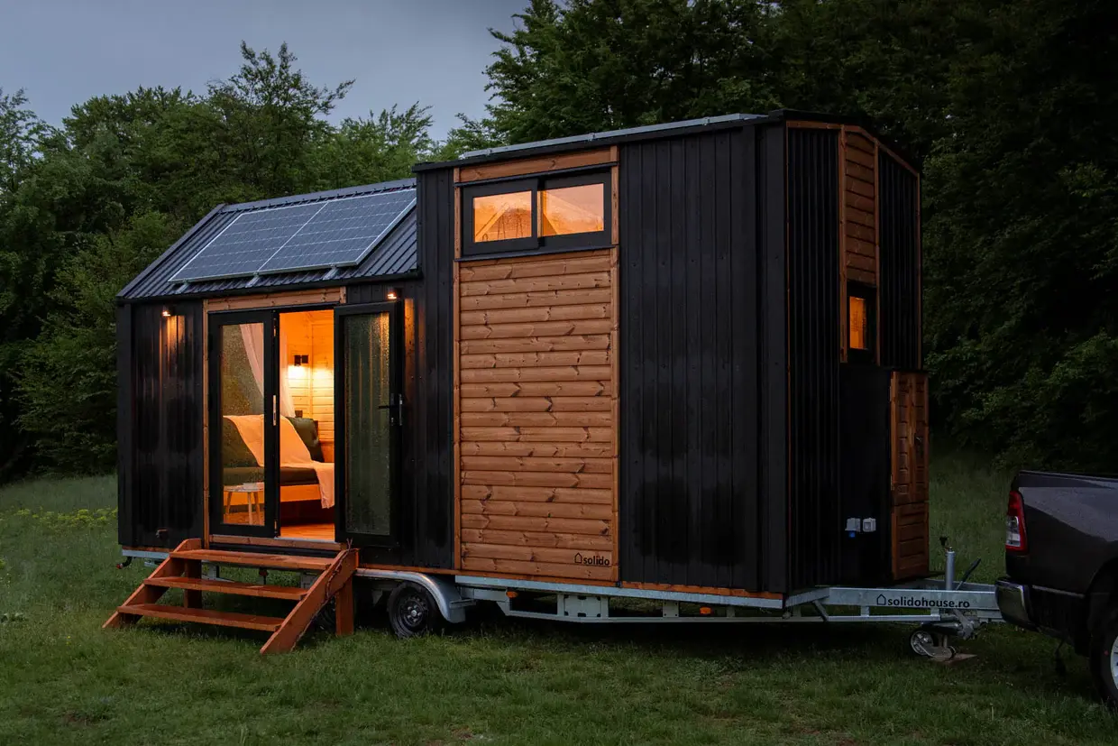 Tiny House Standort Außenansicht