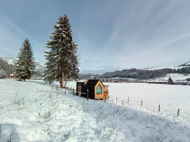 Tiny House im Winter – Ganzjahresbetrieb